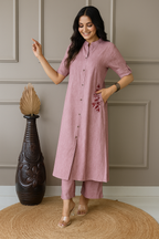 Bm levender kurta pant