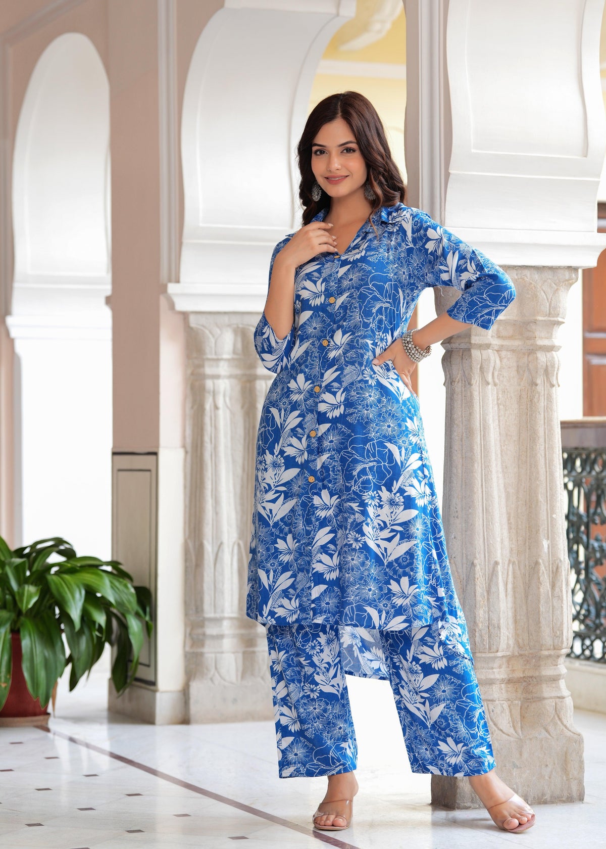 Floral Printed Co-Ord Set