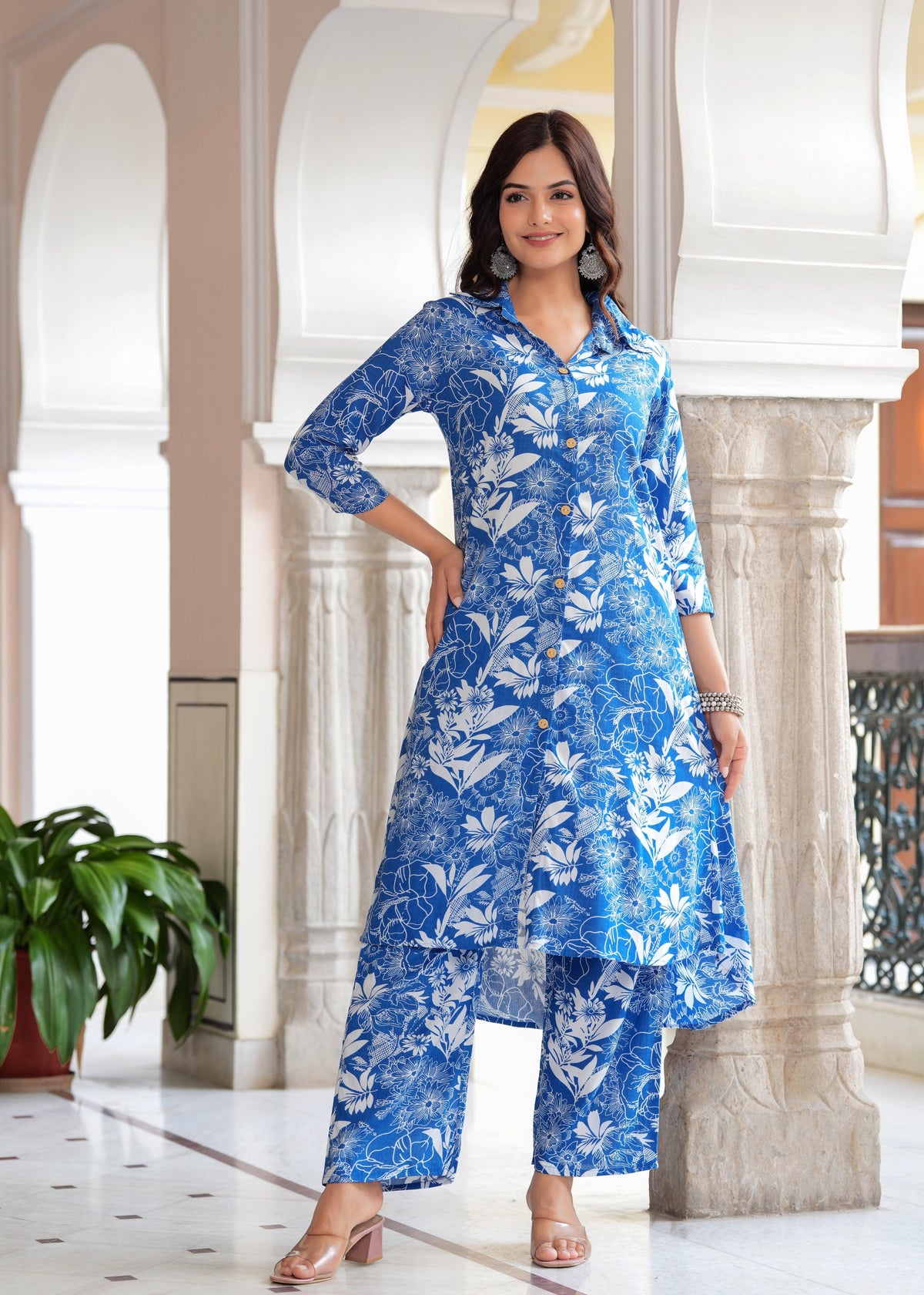 Floral Printed Co-Ord Set