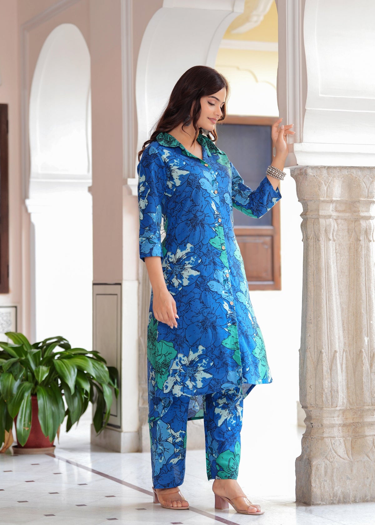 Floral Printed Co-Ord Set