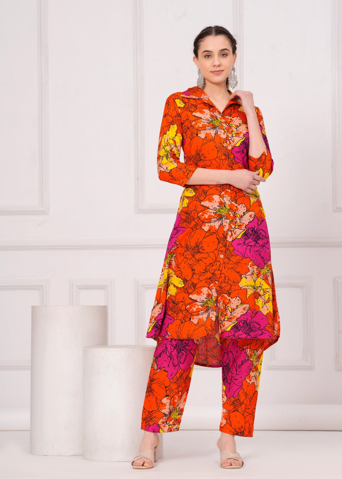 Floral Printed Co-Ord Set