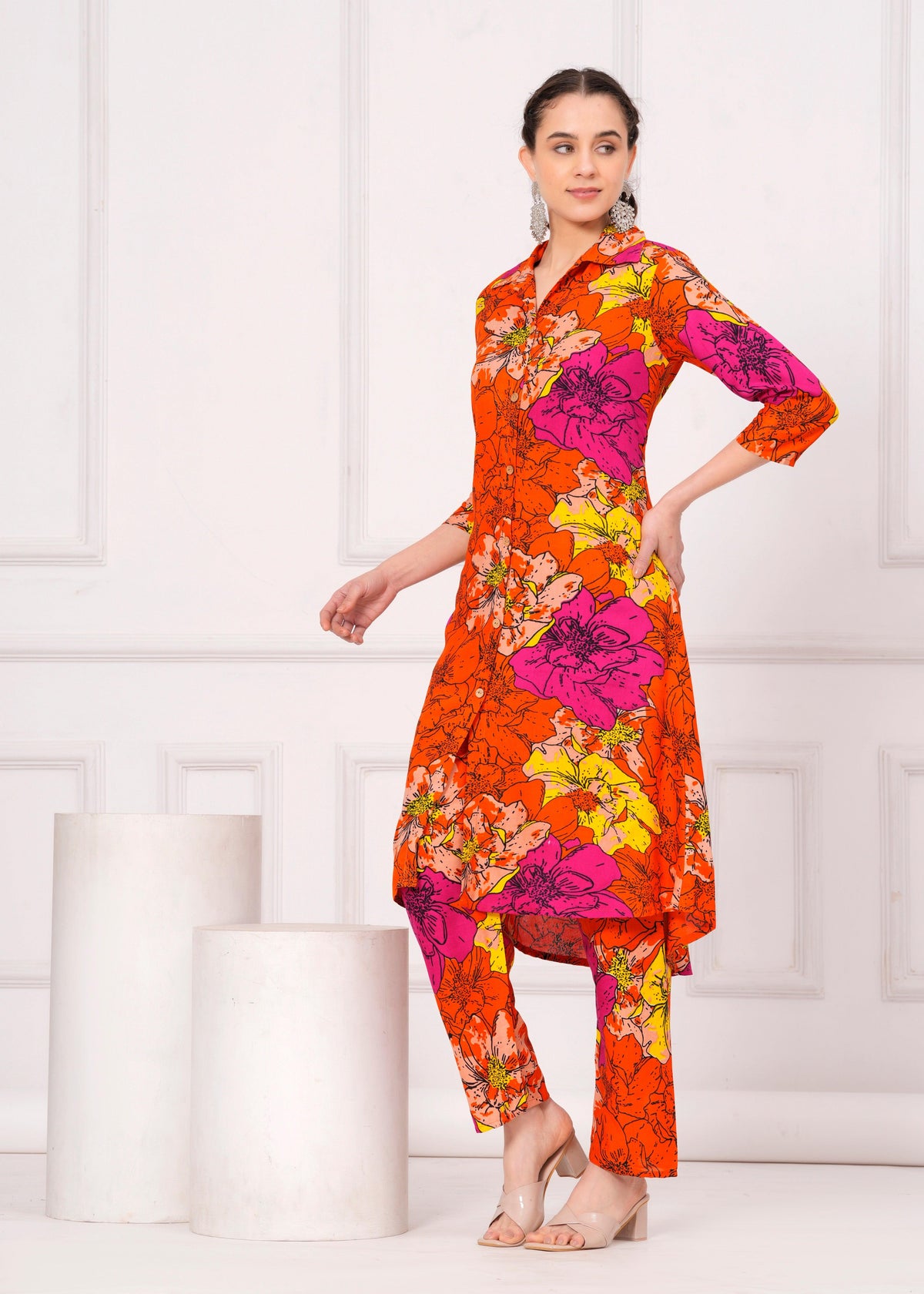 Floral Printed Co-Ord Set