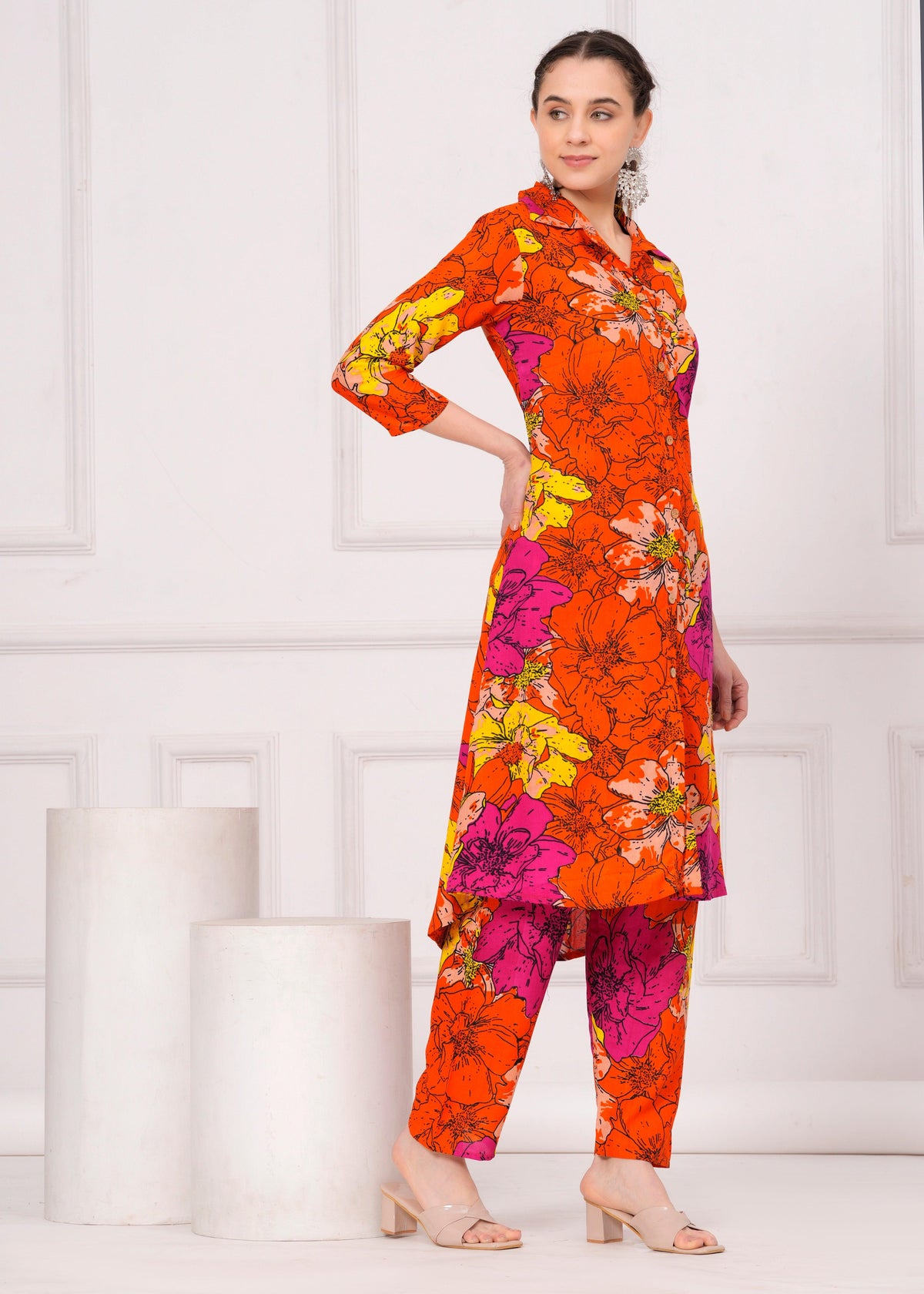Floral Printed Co-Ord Set